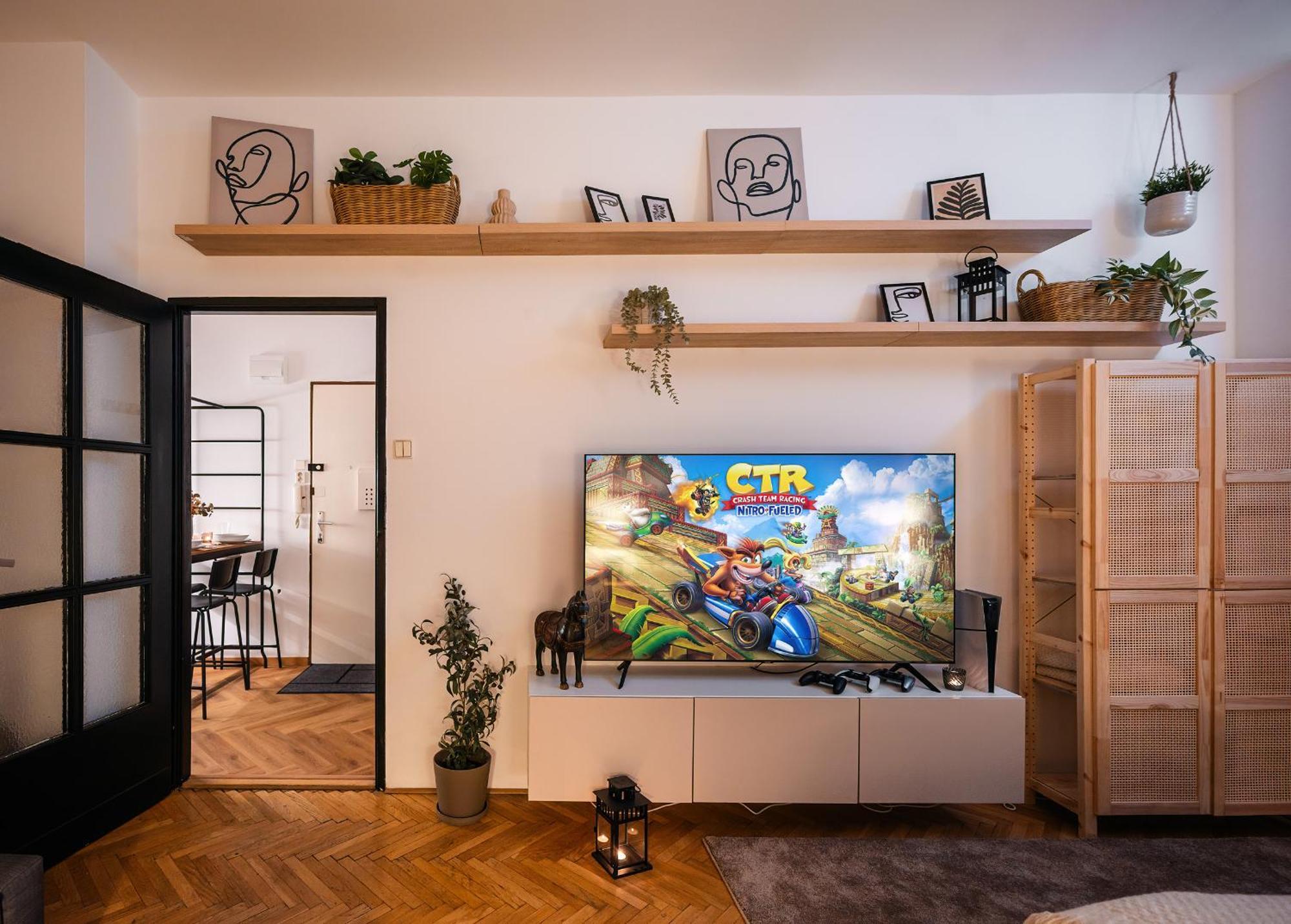 2Br 1,5Bath Chic City Suite Near Wenceslas Square Prague Luaran gambar