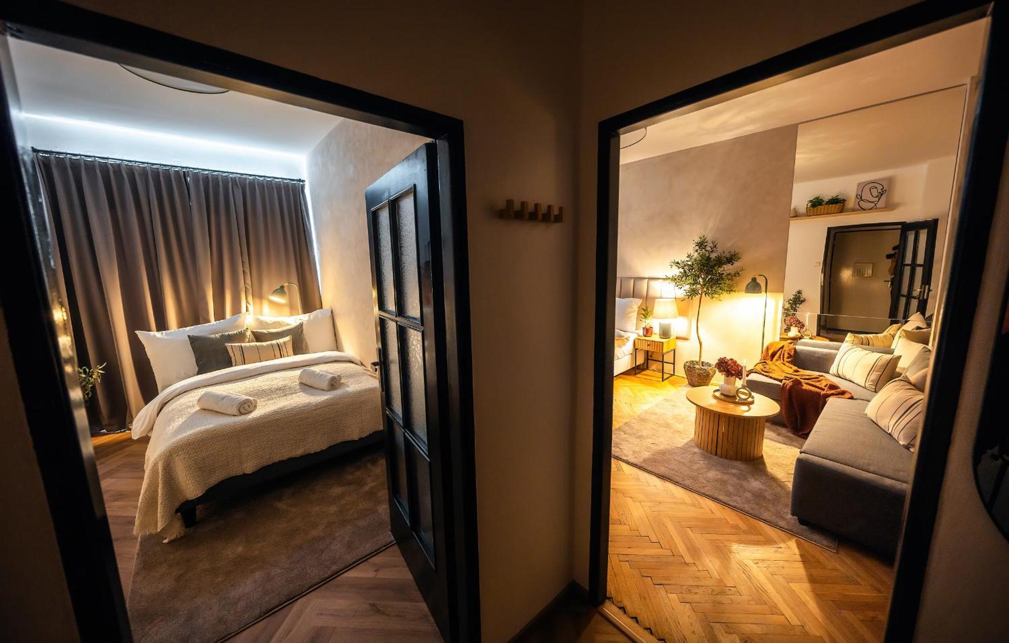 2Br 1,5Bath Chic City Suite Near Wenceslas Square Prague Luaran gambar
